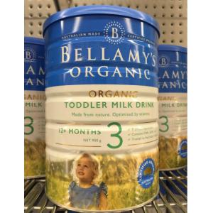 澳洲贝拉米Bellamy's新生婴幼儿有机配方牛奶粉 三段