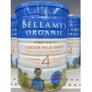澳洲贝拉米Bellamy's新生婴幼儿有机配方牛奶粉 四段